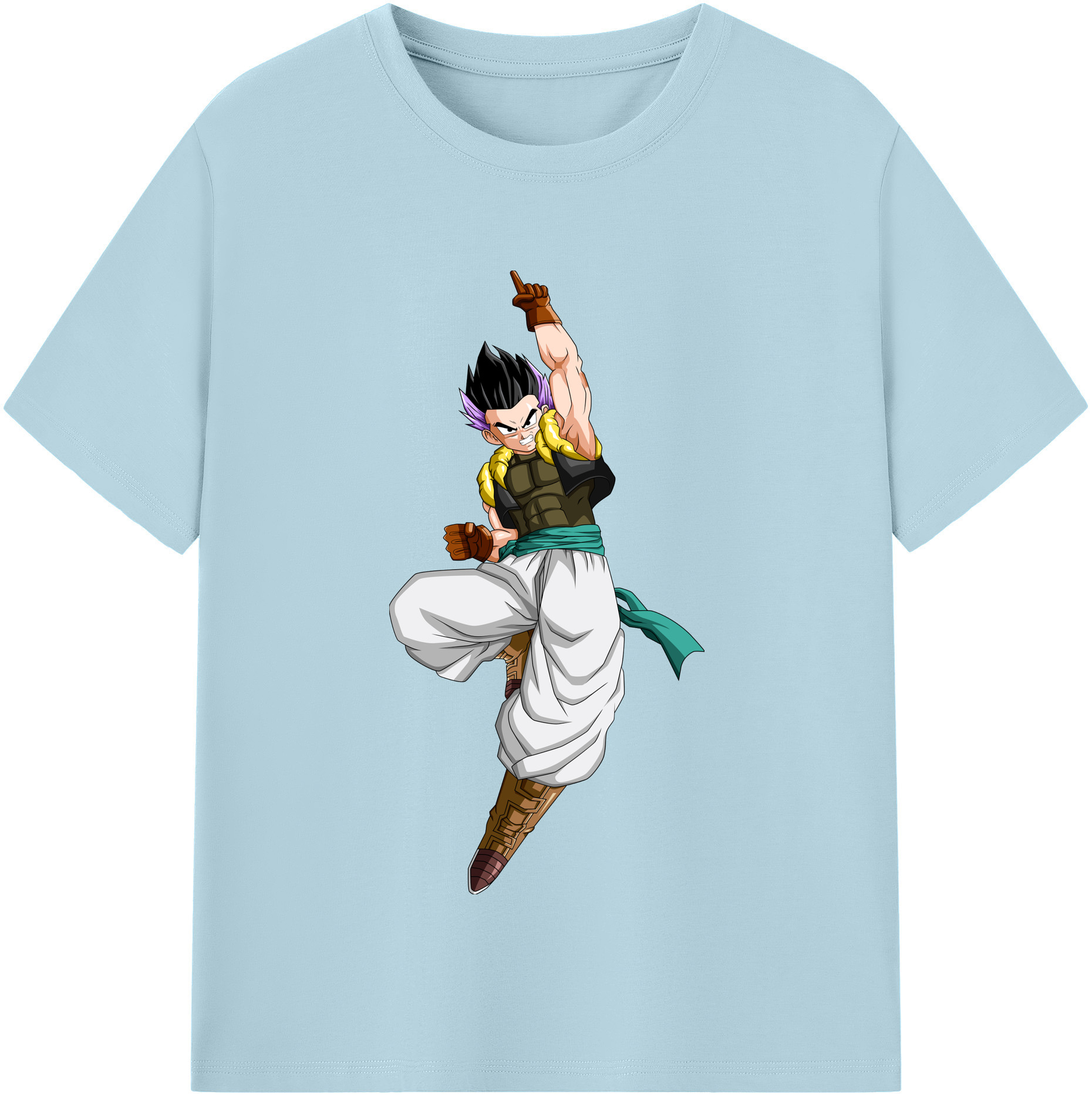 （画像用） ドラゴンボール 孫 悟飯（そんごはん）DRAGON BALL Son Gohan 綿100％半袖Tシャツ（フロントプリント）